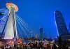 Cina: Tianjin, complesso commerciale sul fiume promuove economia notturna (1)
