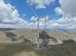 Cina: Xizang, installate 24 turbine per un progetto di energia eolica (3)