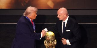 Mondiali, l’annuncio di Infantino: “Io e Trump consegneremo insieme il trofeo in finale”