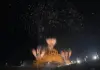 Fuochi d’artificio sopra Castel Sant’Angelo a Roma (1)