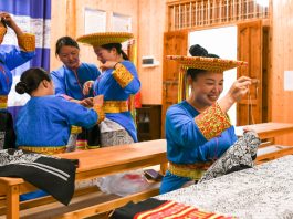 Cina: il ricamo Tiaohua tramanda la cultura Huayao (2)