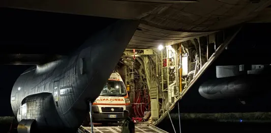 Bimbo di 7 anni trasportato d’urgenza dalla Sicilia a Roma con un volo dell’Aeronautica Militare