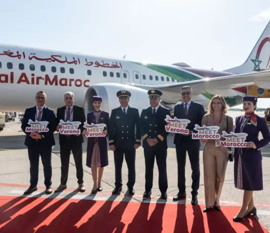Royal Air Maroc, decollato il primo volo Verona-Casablanca
