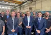 Industria, l’assessore Cani in visita nella sede della società Entusa a Sarroch