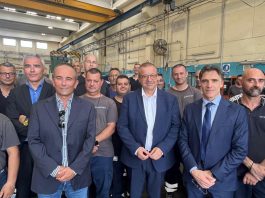 Industria, l’assessore Cani in visita nella sede della società Entusa a Sarroch