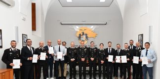 Lotta alla mafia, encomi ai Carabinieri del Comando Provinciale di Palermo