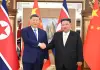 Repubblica popolare democratica di Corea: Pyongyang, Xi Jinping a colloquio con Kim Jong Un