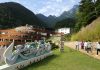 Cina: Shaanxi, il monte Tianzhu attira turisti (1)