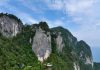 Cina: Shaanxi, il monte Tianzhu attira turisti (2)