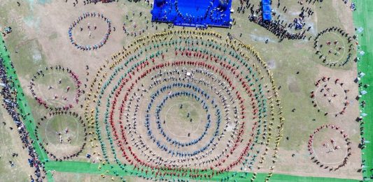 Cina: Xizang, Nagqu ospita un gala di danza Guozhuang (2)