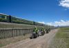 Cina: addetti pattugliano ferrovia Qinghai-Xizang a Nagqu (1)