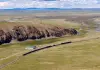 Cina: addetti pattugliano ferrovia Qinghai-Xizang a Nagqu (2)