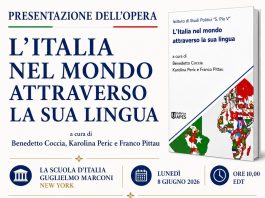 Alla Scuola d’Italia Guglielmo Marconi di New York presentata una pubblicazione sulla lingua italiana
