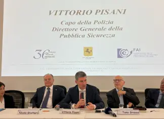 Il Capo della Polizia Vittorio Pisani all’Assemblea nazionale della Federazione antiracket italiana