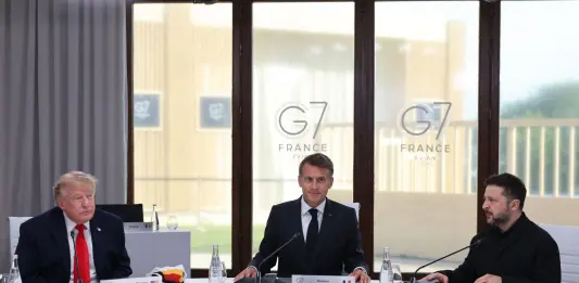 Ucraina, Trump al G7 di Evian: “La Russia deve trovare un accordo”. Possibile nuovo incontro con Zelensky