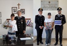 Nel Trapanese i Carabinieri al centro dell’esame di 3^ media di due studenti