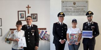 Nel Trapanese i Carabinieri al centro dell’esame di 3^ media di due studenti