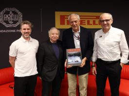 Al Gp di Catalogna presentato il libro “Emozioni. I 500 GP di Pirelli nel Campionato del Mondo di F1”