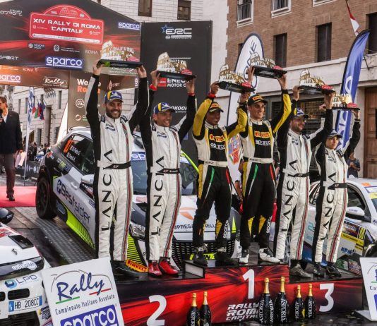 Al Rally di Roma Capitale Pirelli domina anche fra le due ruote motrici