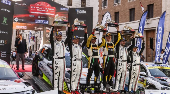 Al Rally di Roma Capitale Pirelli domina anche fra le due ruote motrici