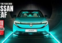 Nuova Nissan Leaf eletta “Auto dell’anno 2026” da Auto Express