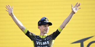 Cronosquadre alla Visma, Vingegaard prima maglia gialla del Tour