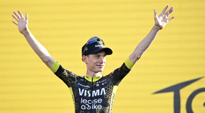 Cronosquadre alla Visma, Vingegaard prima maglia gialla del Tour