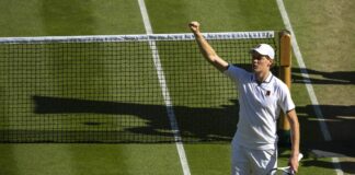 Sinner ai quarti di Wimbledon, battuto il giapponese Mochizuki