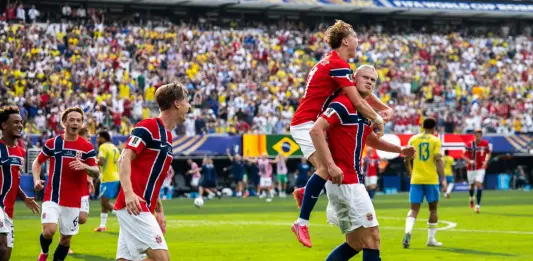Norvegia avanti con doppietta Haaland, il Brasile di Ancelotti saluta il Mondiale