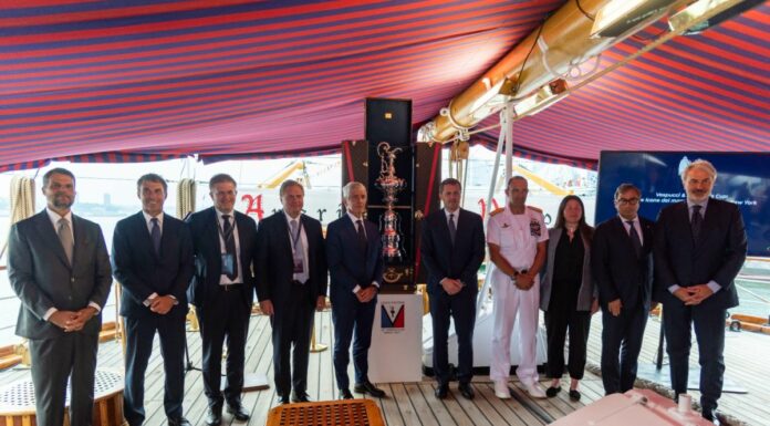 Vespucci e America’s Cup si incontrano a New York, presenti Abodi e Mezzaroma