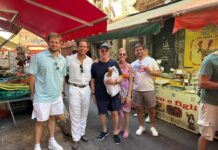 L’Ambasciatore Usa Fertitta a Palermo, un tour della città dal Massimo a Ballarò