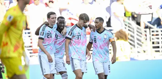 Doppio De Ketelaere e Lukaku: il Belgio batte gli Usa 4-1 ed è ai quarti