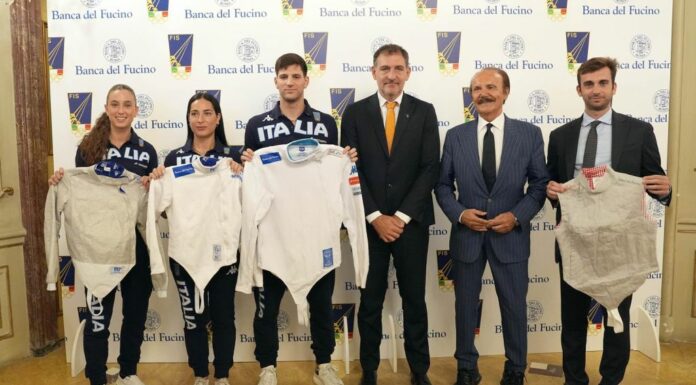 Banca del Fucino official partner della Federscherma per la stagione 2026/2027