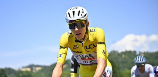 Al Tour ennesimo acuto di Pogacar, sempre più maglia gialla