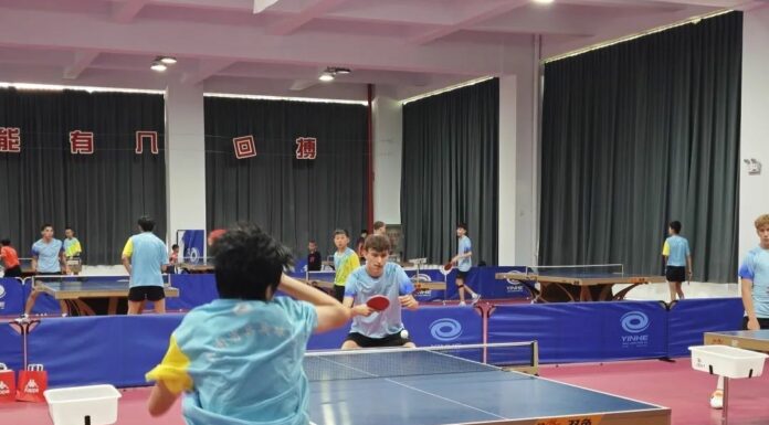 Cina-Italia, tennistavolo giovanile crea un ponte di amicizia