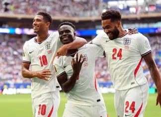Finalina-show tra Francia e Inghilterra, triplo Saka nel 4-6 che vale il bronzo