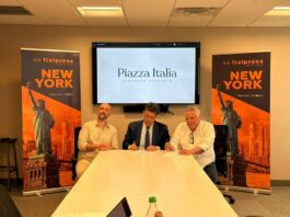 Italpress rafforza presenza in Usa, corner tv a Times Square con Piazza Italia