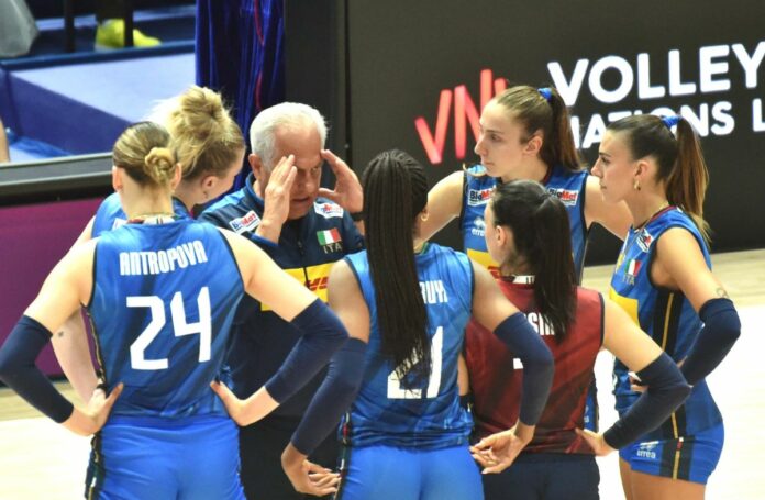 Volley - VNL - Italia vs Cina