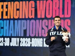 Di Veroli d’argento nella spada, Italscherma a quota tre podi ai Mondiali