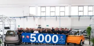 Per Microlino traguardo di 5.000 unità prodotte in Italia