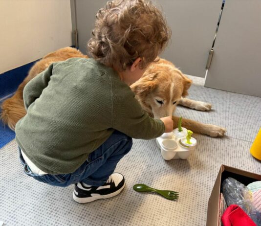Purina e Frida’s Friends, pet therapy in Neurologia Pediatrica al Fatebenefratelli