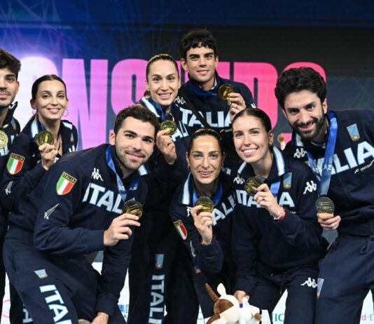 Italia meravigliosa e tutta d’oro: le squadre di fioretto maschile e spada femminili sono sul tetto del mondo
