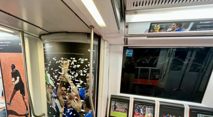 Atac, “Tra sport e trasporto” la mostra di foto nei vagoni della metro A