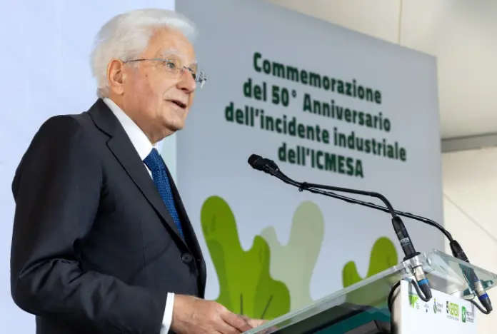 Mattarella Seveso