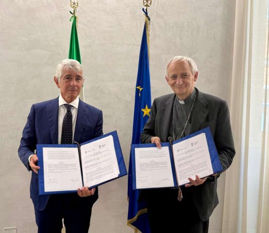 Sport negli oratori, firmato un protocollo d’intesa tra Abodi e Zuppi