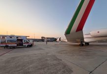 Aeronautica Militare, trasporto sanitario d’urgenza con un volo da Cagliari a Ciampino per un bambino di 4 anni in pericolo di vita