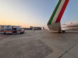 Aeronautica Militare, trasporto sanitario d’urgenza con un volo da Cagliari a Ciampino per un bambino di 4 anni in pericolo di vita