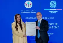 Italia-Emirati Arabi, conferita a Bodour Al Qasimi l’onorificenza dell’Ordine al Merito della Repubblica Italiana