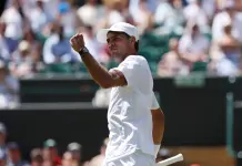 Cobolli vola ai quarti di finale di Wimbledon, De Minaur battuto in tre set