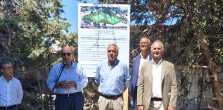 Al via i lavori per la nuova area sportiva del Country Time Club di Palermo, presenti Schifani e Lagalla / Video